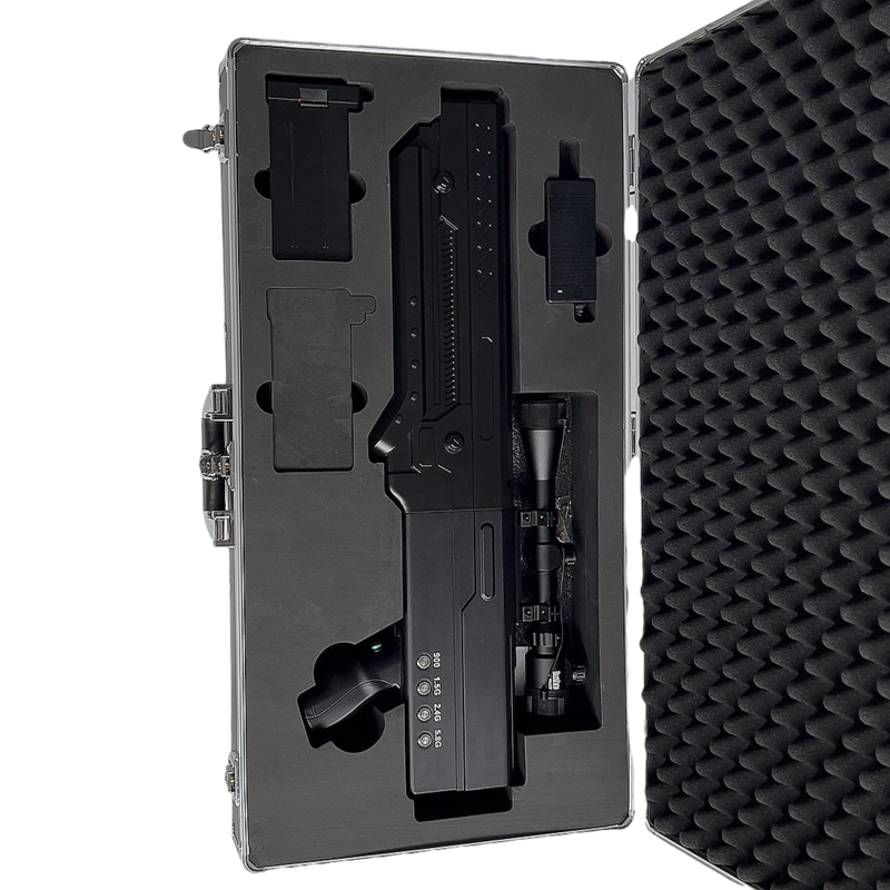  山东手持便携式枪型低空防御反制四通道B型